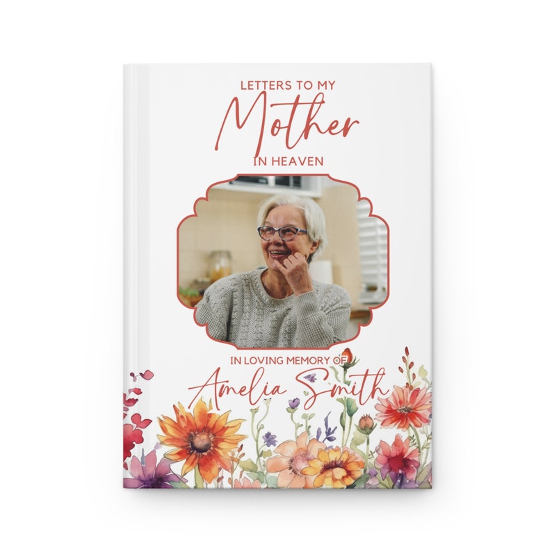 Photo Letters to My Mom Memorial Journal, Loss of Mother Gift, Sister ...