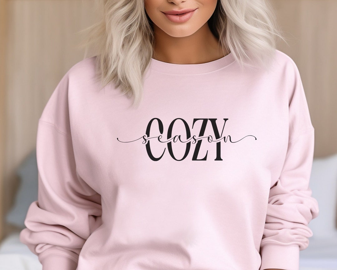 Cozy Season Fall Vibes Homebody Sweatshirt Winter Christmas - Etsy