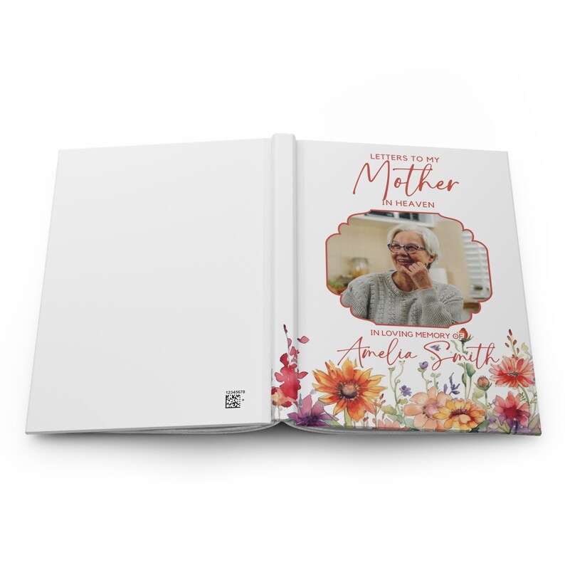 Photo Letters to My Mom Memorial Journal, Loss of Mother Gift, Sister ...