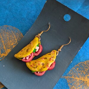 Taco Earrings
