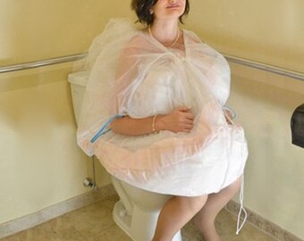 Bride Must Have! The Bride Goes To The Toilet Petticoat With Fluffy| Bride Gift | Bride Dress