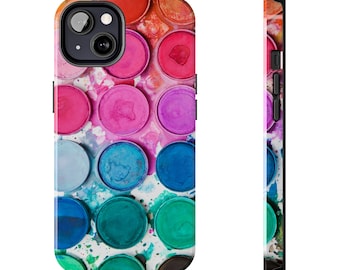 Watercolor Paint Tough Phone Cases