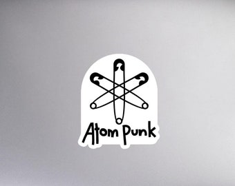 Atom Punk Sticker