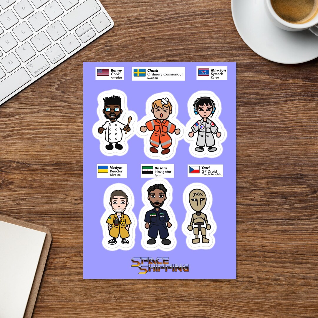 Roebuck Crew Stickers (set 1) - Etsy