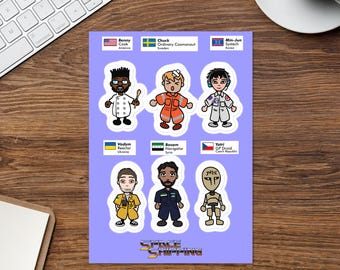 Roebuck Crew Stickers (set 1)