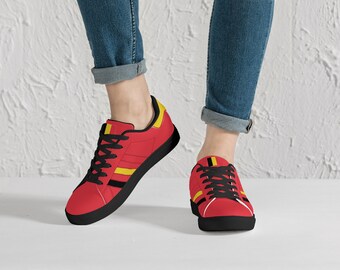 Belgium Euro 2024 Sneakers, Baskets Belgique Euro 2024