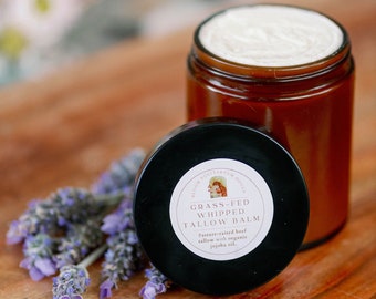 Grass-fed Whipped Tallow Balm