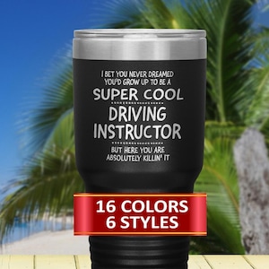 Driving Instructor Travel Mug, Gift for a Driving Instructor, Gift idea for a Driving Instructor, Driving Instructor Mug, Profession Mug&#39;s.