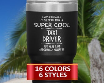 Taxi Driver Travel Mugs, Taxi Driver Tumbler, Gift for a Taxi Driver, Gift idea for a Taxi Driver, Taxi Driver Tumbler, Profession Mug&#39;s.