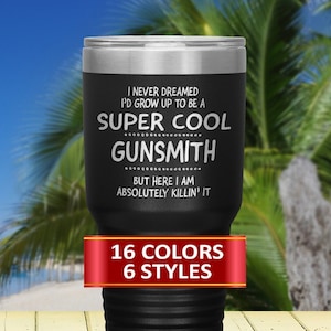 Gunsmith Travel Mugs, Gunsmith Tumbler, Gift for a Gunsmith, Gift idea for a Gunsmith, Gunsmith Tumbler, Gunsmith Gifts, Profession Mug&#39;s.
