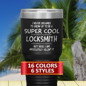 Locksmith Travel Mugs, Locksmith Tumbler, Gift for a Locksmith, Gift idea for a Locksmith, Locksmith’s, Locksmith Gifts, Profession Mug&#39;s.