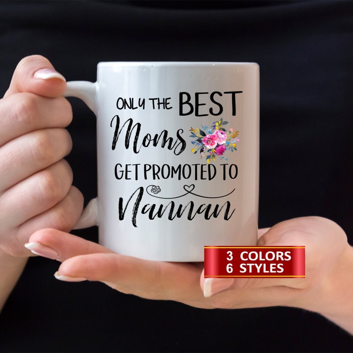 Nur die besten Mütter werden zu Nannan-Kaffeetasse-Baby-Ankündigungs-Schwangerschafts-Geschenkideen gefördert