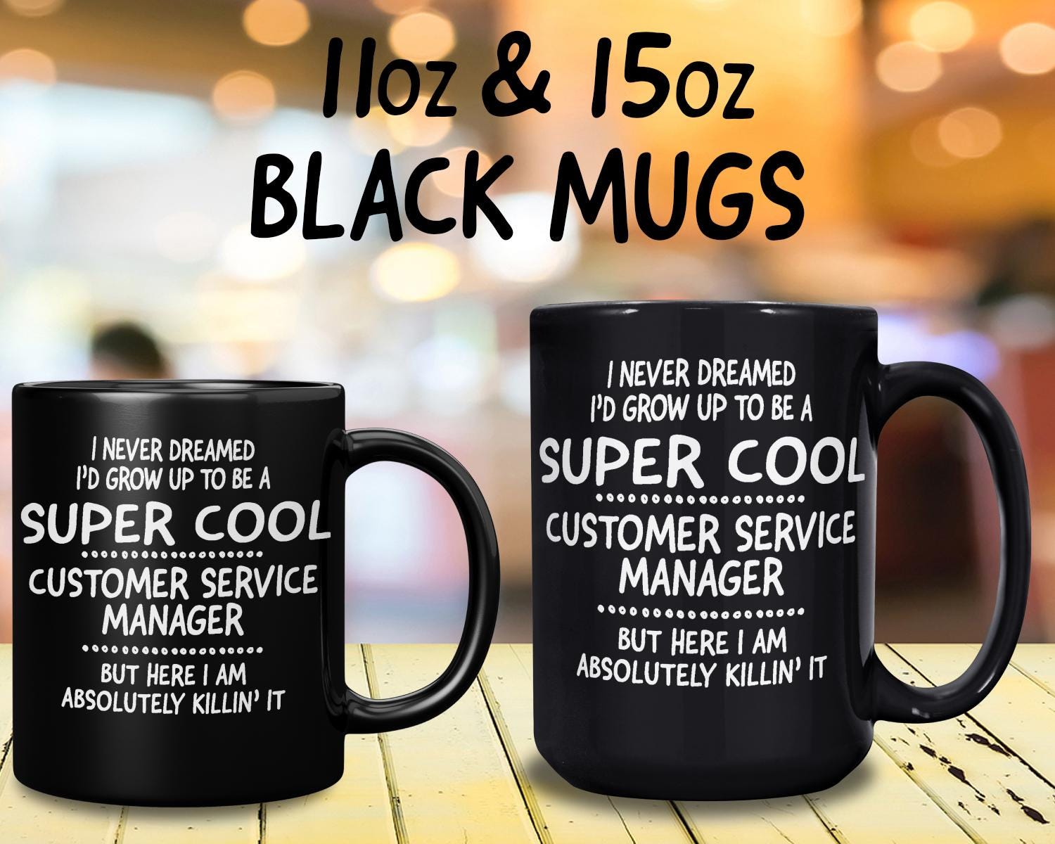 Customer Service Manager Mugs, Customer Service Manager Gift Idea's ...