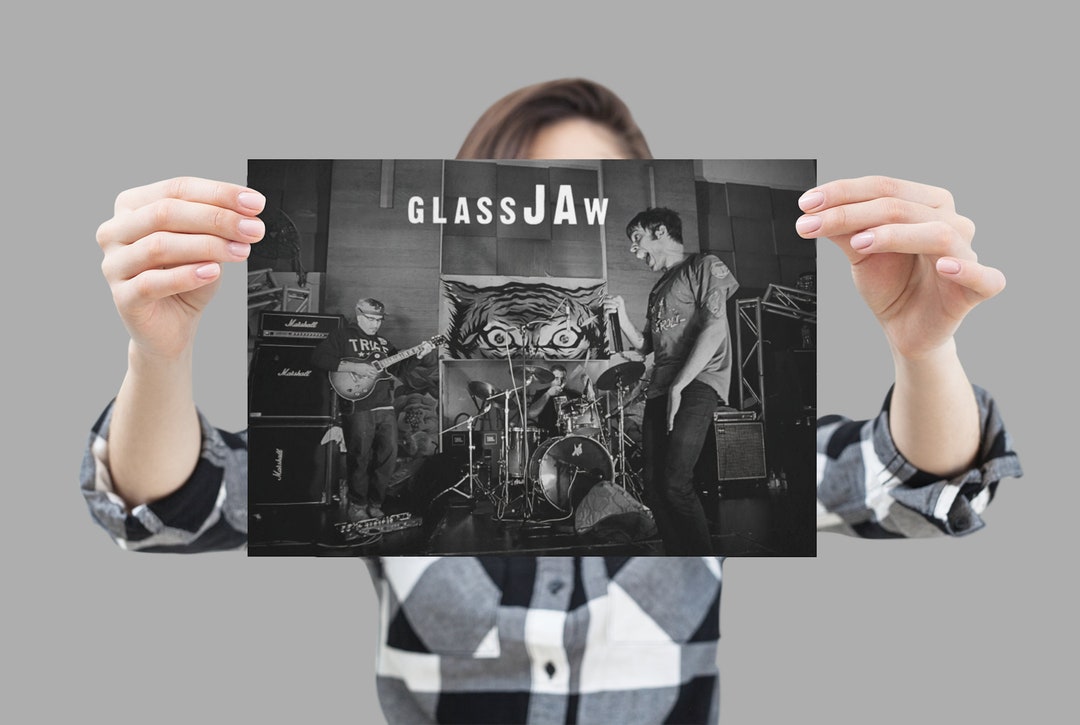 Glassjaw Black & White Matte Horizontal Poster Circa 2011 Etsy