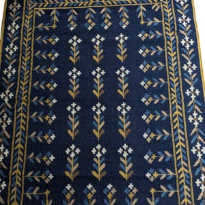 Handwoven Kilim Rug for living room: Traditional Kilim Rug 8x10 Kilim Rug