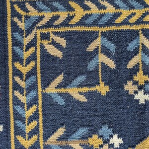 Handwoven Kilim Rug for living room: Traditional Kilim Rug 8x10 Kilim Rug