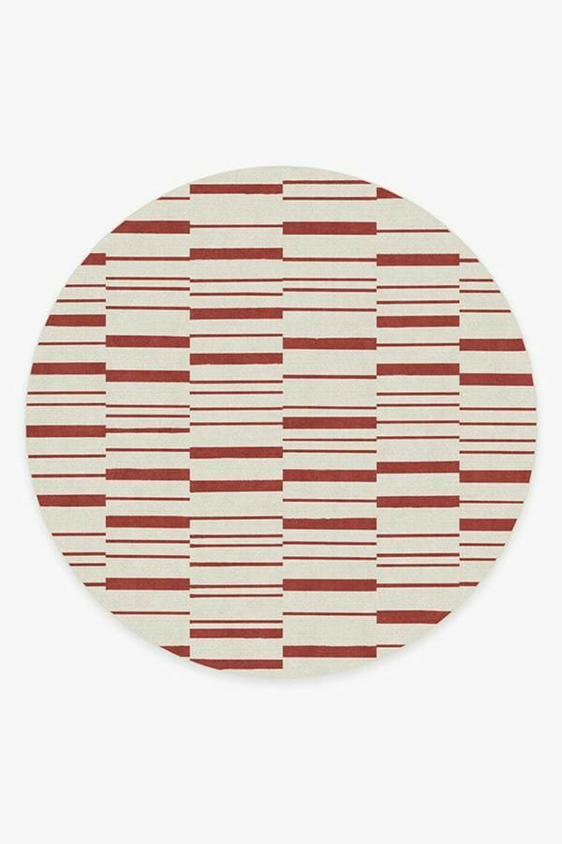 Round Rug Striped Circular Rug 100% Wool Rug Hand Tufted Rug Area Rug ...
