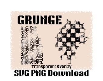Grungemönsterkonst SVG-PNG-format