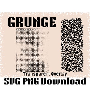 Arte con textura grunge y patrones en formato SVG-PNG