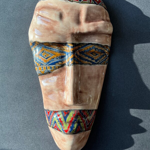 Clay Art Mask Etsy