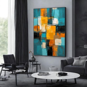 Colorful Wall Art Abstract, Printable Wall Art, Abstract Painting, Abstract print, Modern painting, Colorful Wall Decor