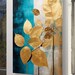 White and Gold Leaf Luxury Art Printable, Download, Luxury Gold Leaf ...
