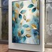 White and Gold Leaf Luxury Art Printable Download Luxury - Etsy