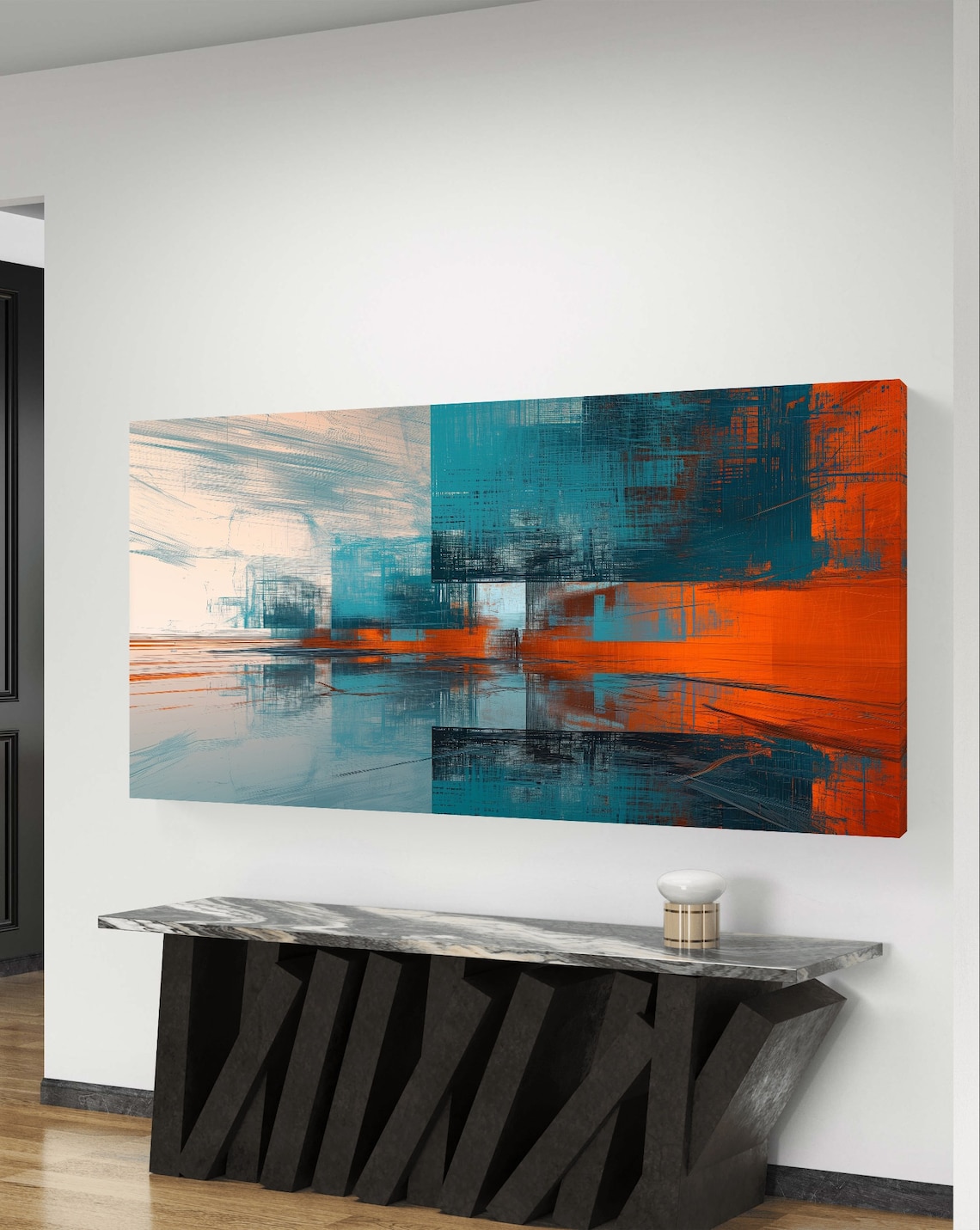 Large Abstract Printable Art, Large Wall Art, Abstract Painting Instant Download Art, Wall Art ...