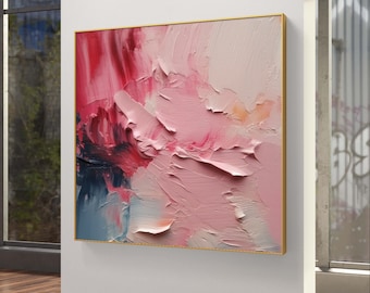 Abstrakt färgglad väggkonsttryck (digital nedladdning)
