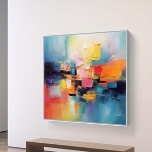 Abstract Vibrant, Abstract Digital Art, Abstract Art, Modern Wall Art, Digital Print, Printable Art, Digital Download, Wall Art
