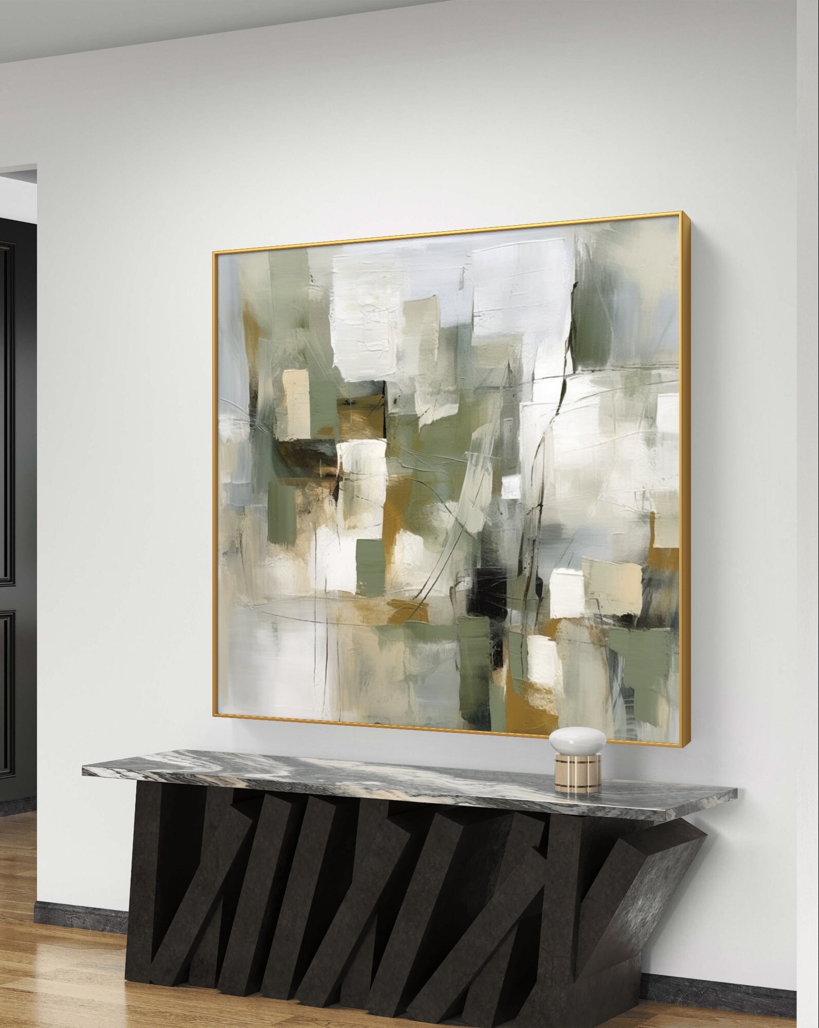 Abstract Printable Art, Modern Abstract Wall Art, Brushstroke Painting ...