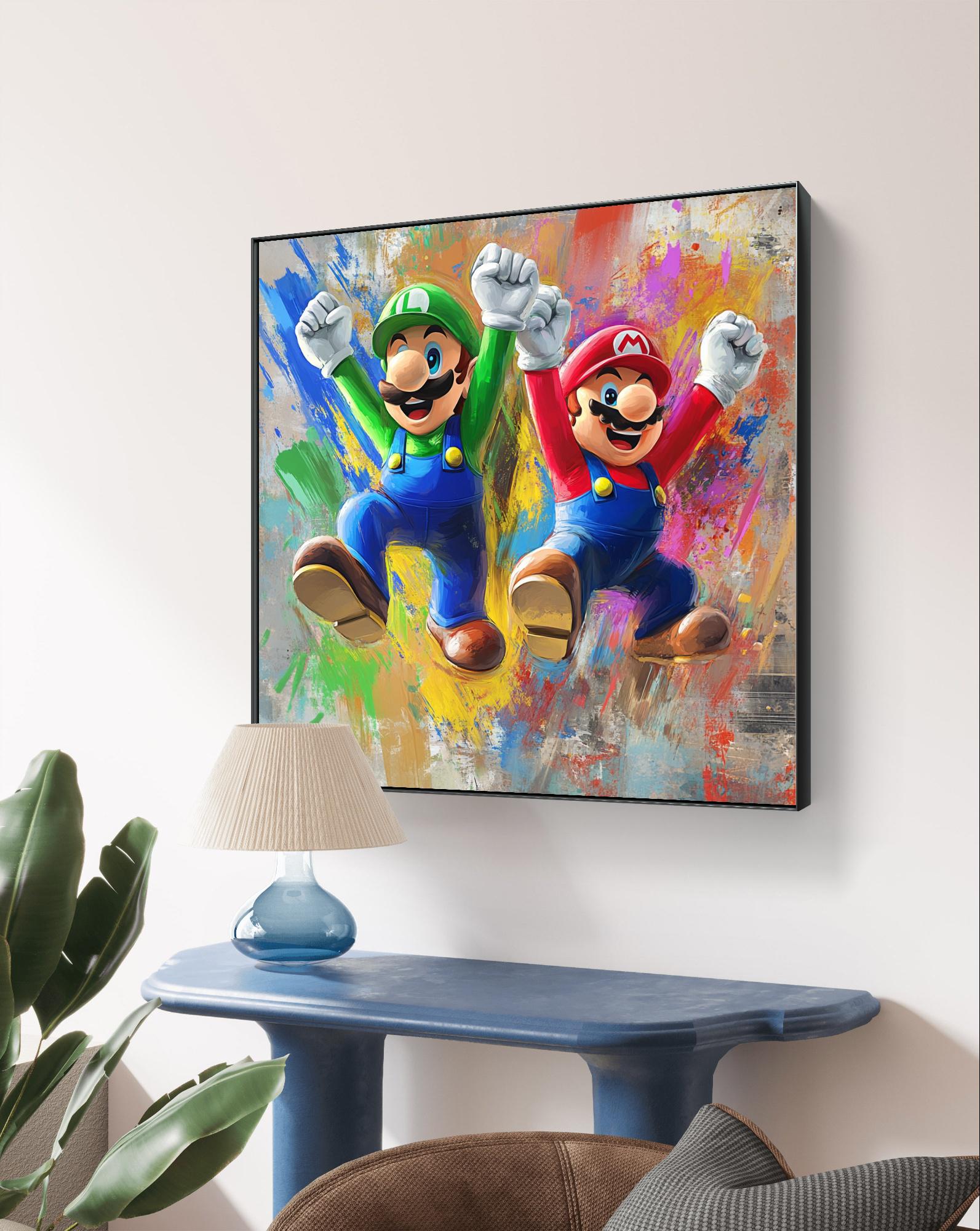 Super Mario's Graffiti Adventure Poster | Digital Download | Wall