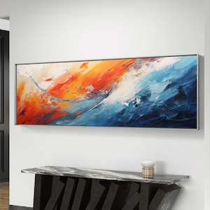 Large Abstract Painting, Large Modern wall art, Abstract Collage, Neutral Wall Art, Printable Abstract Art