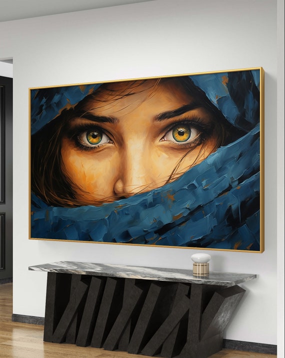Tableau d'art abstrait moderne de femmes