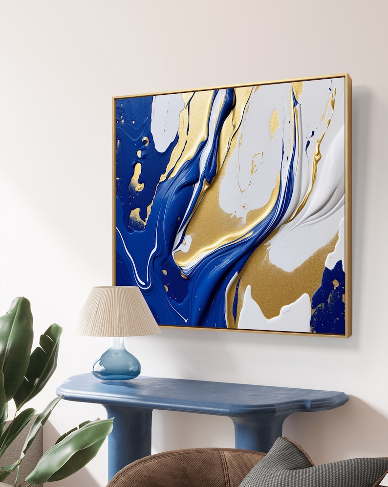 Abstract Painting, Large Modern Wall Art, Abstract Collage, Neutral