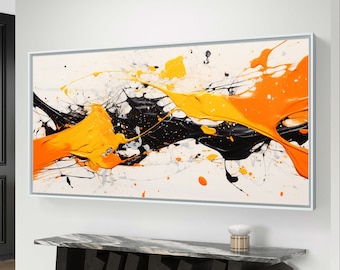 Impresión de arte abstracto texturizado moderno: Decoración de pared neutra (Descarga digital)