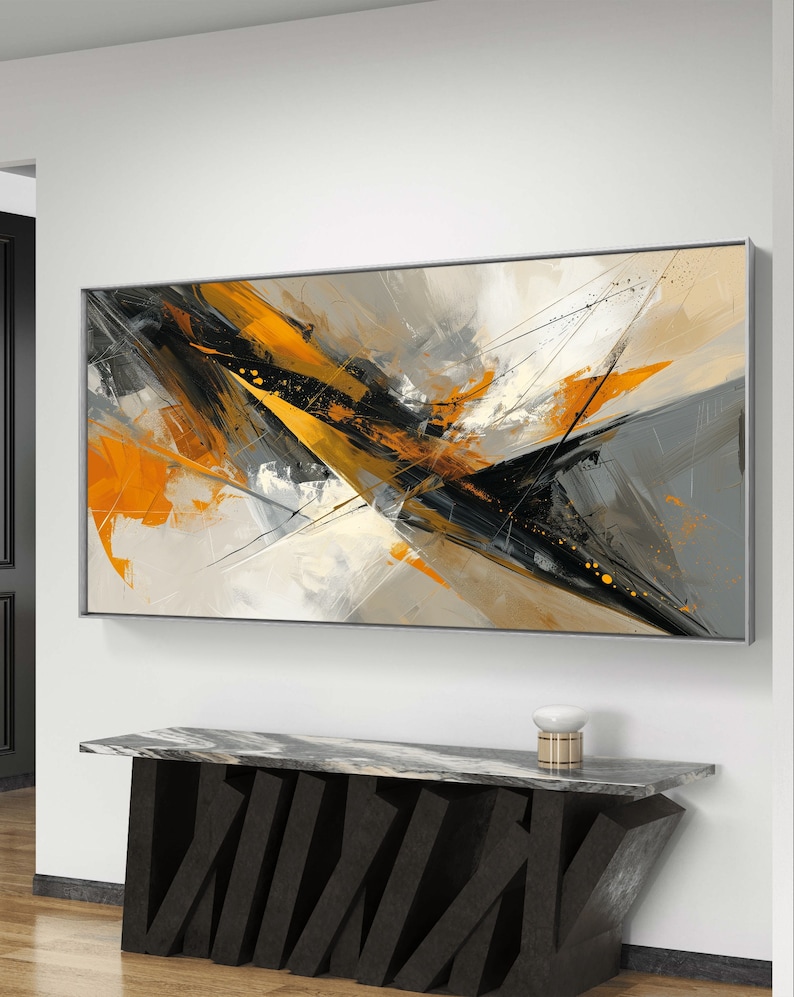 Large Abstract Printable Art, Large Wall Art, Abstract Painting Instant Download Art, Wall Art ...