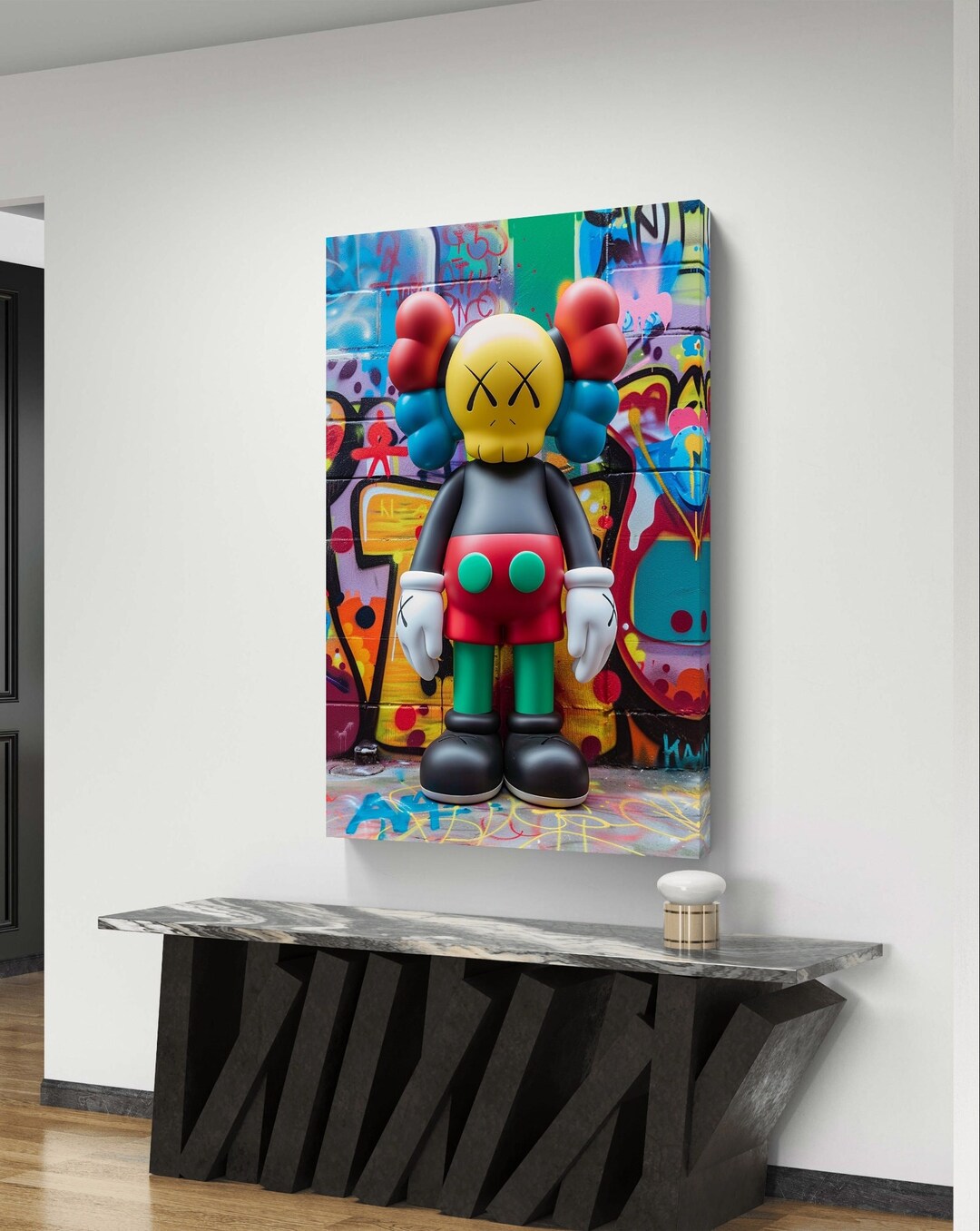 futura GRAFFITI BOOK 本 KAWS SUPREME Hypebeast Kaws Wall Decor, Kaws Figure Poster, Graffitti