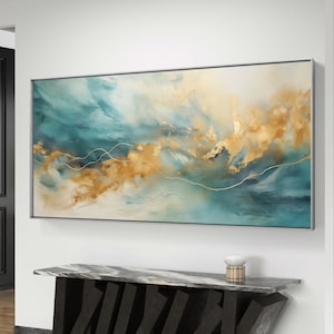 Large Abstract Painting, Large Modern wall art, Abstract Collage, Neutral Wall Art, Printable Abstract Art