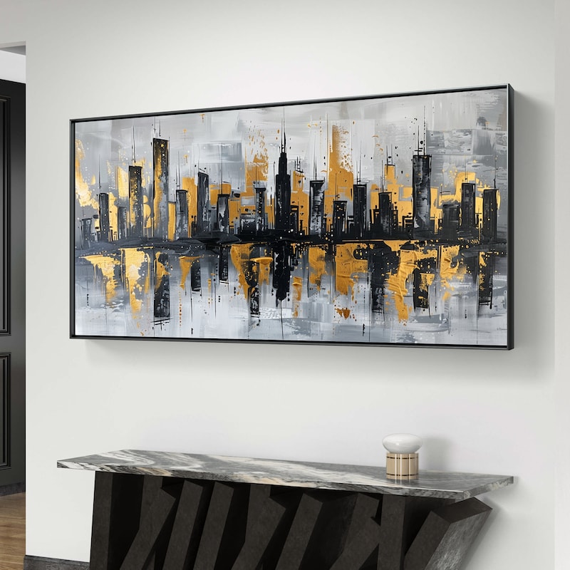 Black and Gold Decor - Etsy