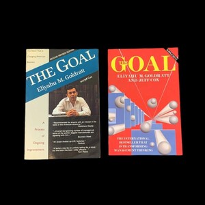 Book Bundle - The Goal by Eliyahu M. Goldratt and Jeff Cox PLUS Supplement - Business Books - 1992 - Story Format - Free Shipping