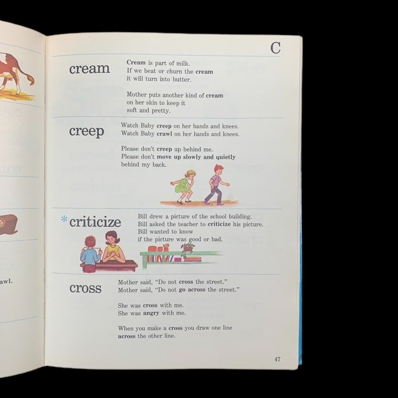 Le nouveau dictionnaire d'images couleur pour enfants Archie Bennett Livre illustré 5 à 9 ans Couverture rigide 1994 Livraison gratuite image 7