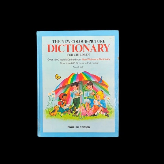 Vintage Children's Picture Dictionary - Archie Bennett, 1994