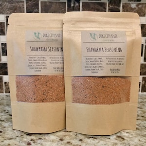 Shawarma Seasoning(Smoky and Bright), Handcrafted Spice