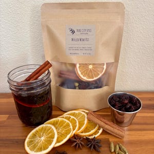 Mulled Wine Kit (for 750ml bottle of wine), Mixology, Glühwein