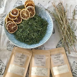 Lemon Rosemary Sea Salt, Gourmet Salt, Handcrafted Spices