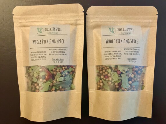 Handcrafted Pickling Spice Blend, Salt-Free