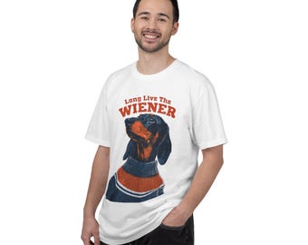 Dachshund in Sweater Shirt, Cozy Wiener Dog Tee, Comfort Colors Doxie Mom Gift for Dog Lovers