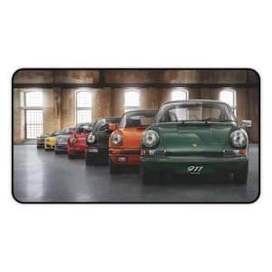 Large Racing Car Gaming Mouse Pad - Stylish Car Desk Mat, Automotive Decor for Gamers