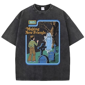 Social Skills Making New Friends Shirt, Halloween Shirt, Fall shirt